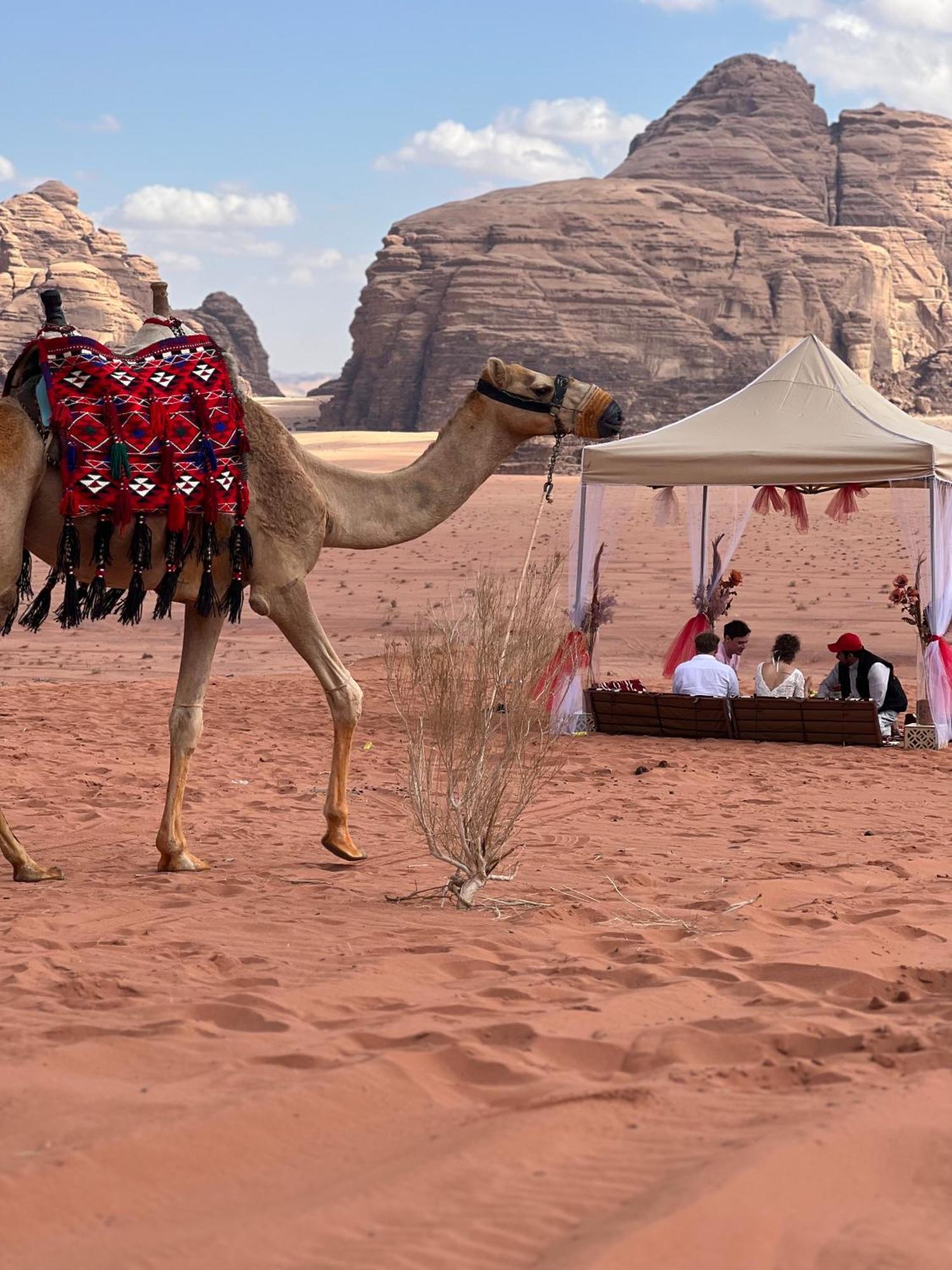 شقة Moon Magic Valley وادي رم المظهر الخارجي الصورة